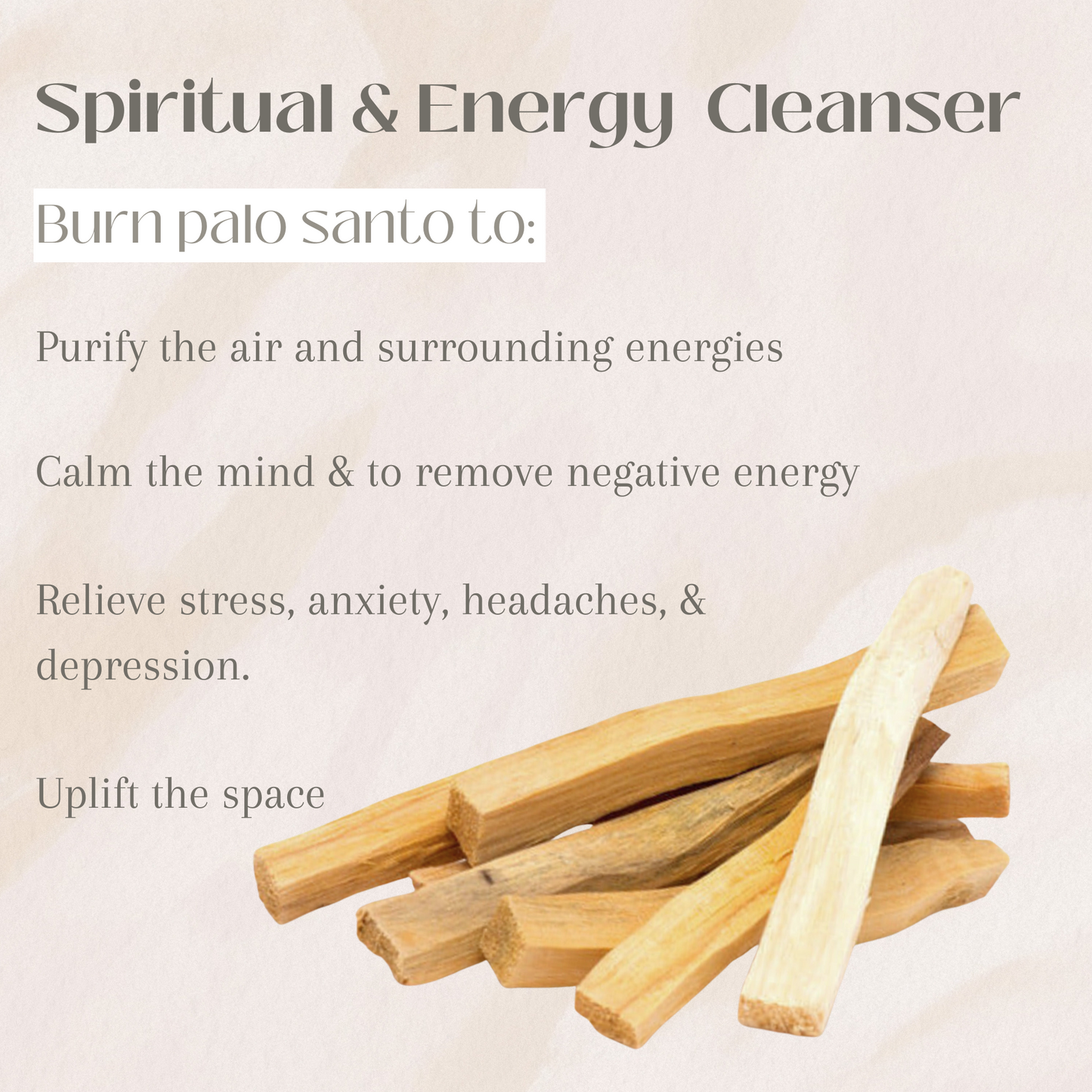 Palo Santo Wood (3 pcs)
