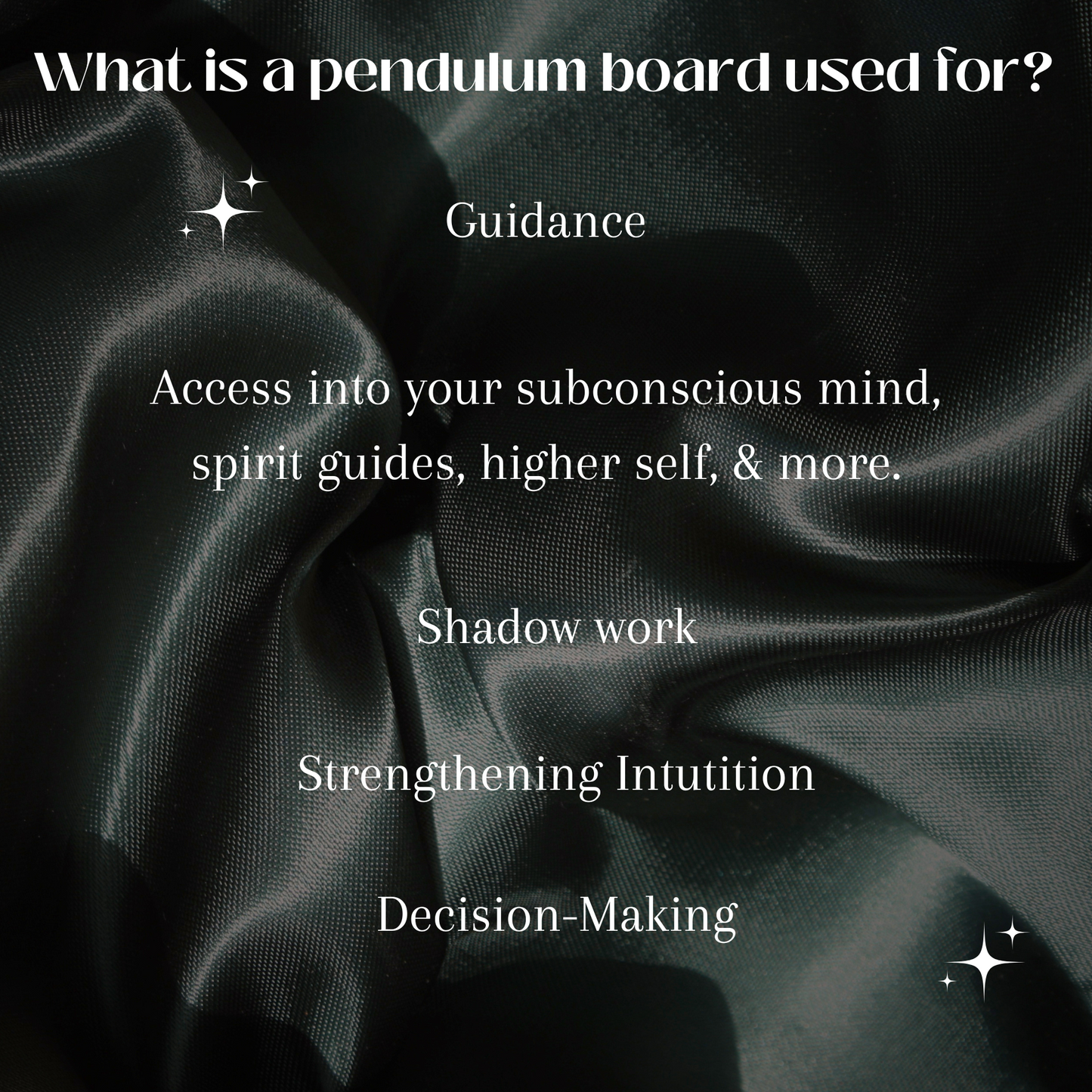 Fairy Moon Pendulum Board